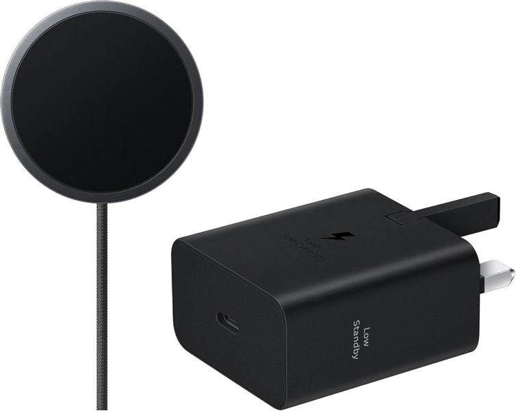 Samsung Qi2 25W Magnetic Wireless Charger with 45W Power Adapter Black - EP-P2900TBEGGB