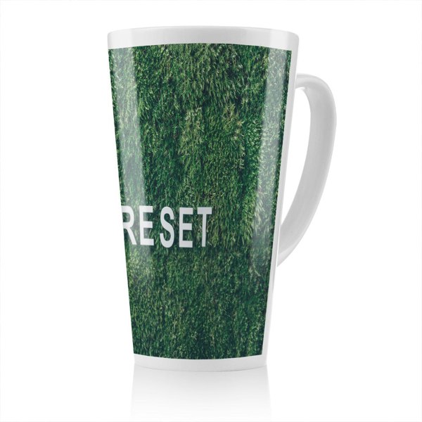 Benjamin Tate Design Wellness Reset Designer Latte Mug