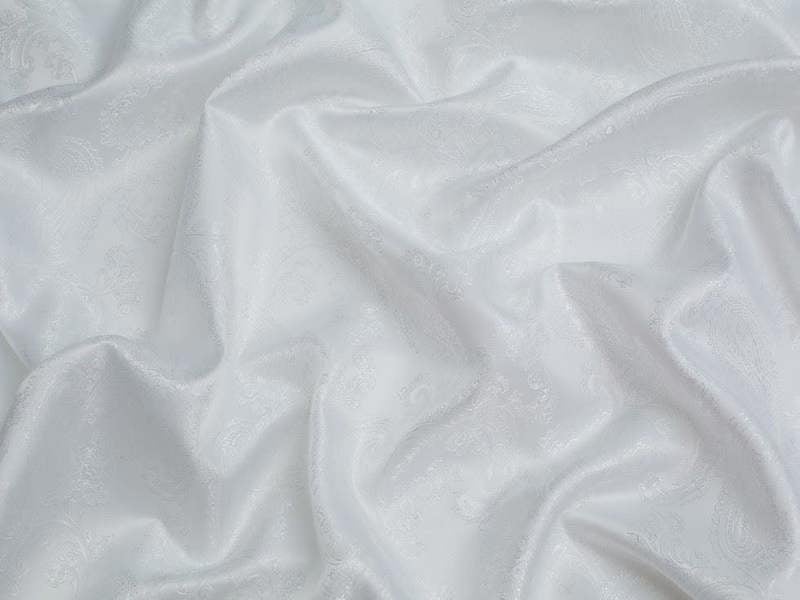 Minerva Core Range Woven Jacquard Lining Fabric, Paisley Print Dressmaking Fabric, 143cm Wide - per metre