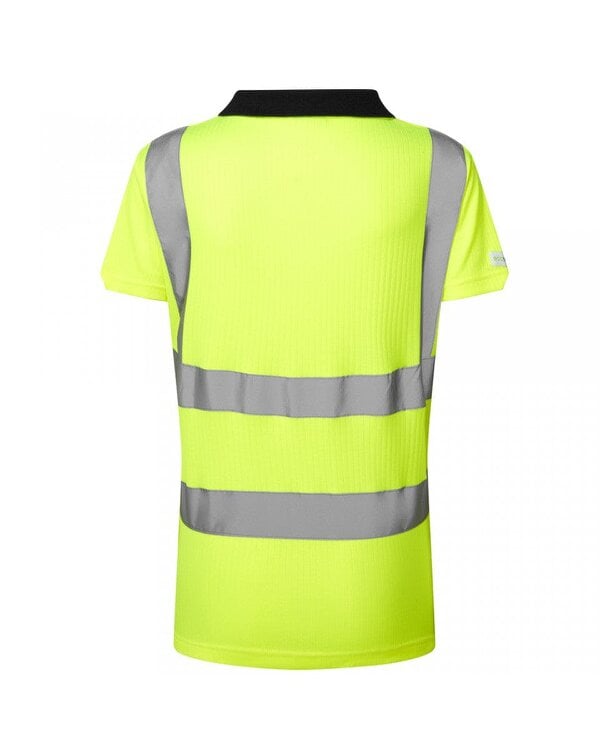 Leo Workwear Lana Ladies EcoViz Polo Shirt