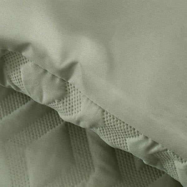 Jacob Geo Sage Green Duvet Cover Set