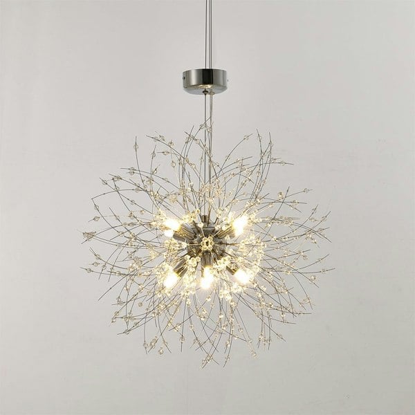 8 Light Holders Sputnik Hanging Pendant Light Ceiling Lights Living and Home