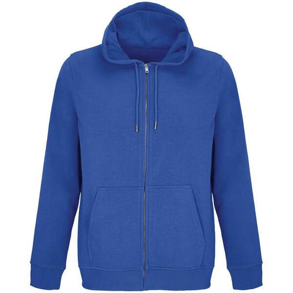 SOLS Unisex Adult Calipso Full Zip Hoodie - Royal Blue