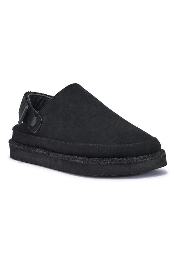 Urban Bliss Black Chunky Sling Back Clogs