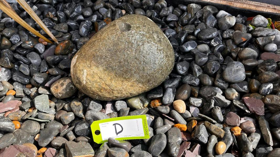 Drilled Natural Bouler D Water Feature