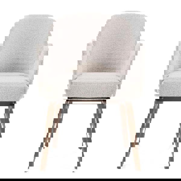 TRL Furniture Moderna Cream Fabric Dining Chair