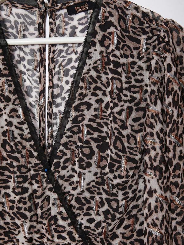 Rose & Nancy Sienna Print Dress