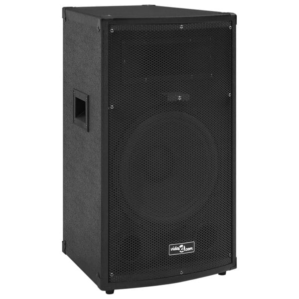 Berkfield Professional Passive Hifi Stage Speaker 1000 W Black 37x37x64cm