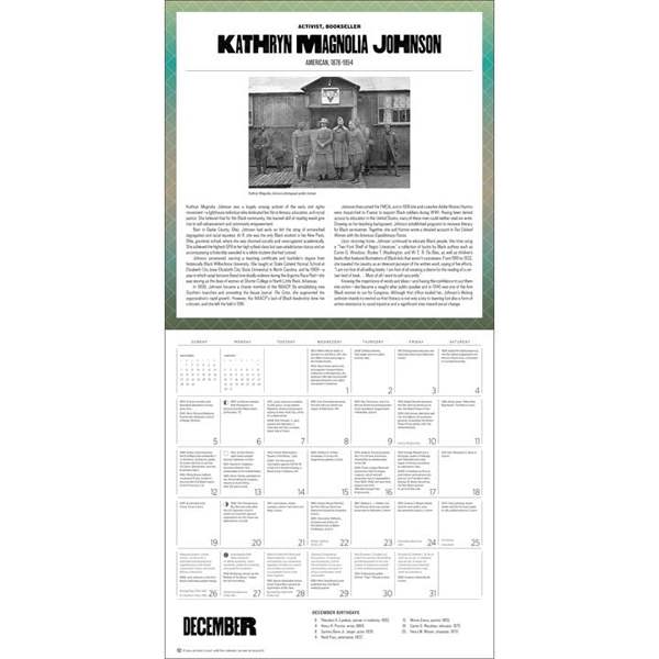 A Journey Into 365 Days Of Black History Calendar 2027, Wall Calendars, Month To View, History & Literature, Gift