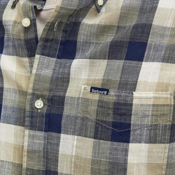 Barbour Hillroad Tailored Shirt - Olive