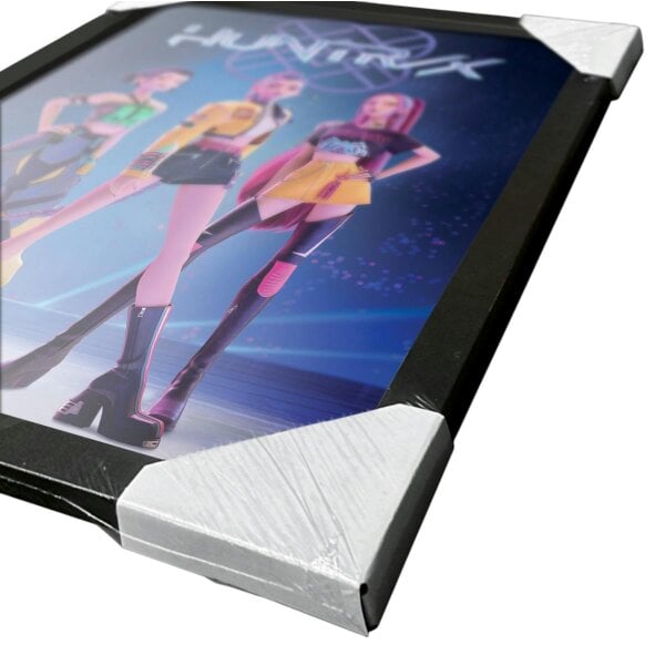 K-Pop Demon Hunters Huntr/X Framed Poster - Multicoloured