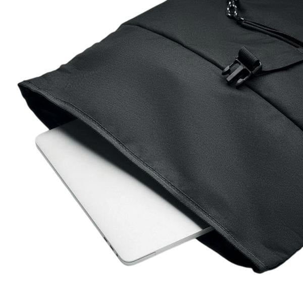 MidOcean Napa Roll Top RPET Backpack - Black - 