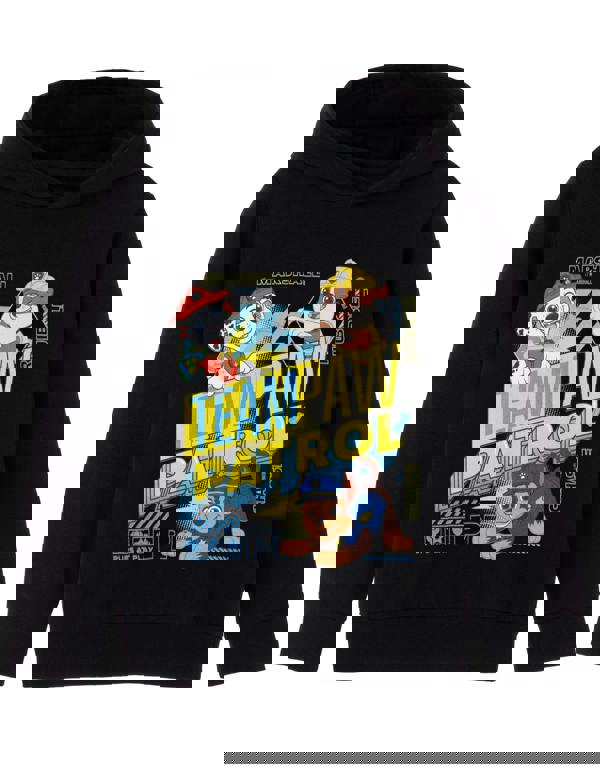 Paw Patrol Boys Black Team Paw Hoodie