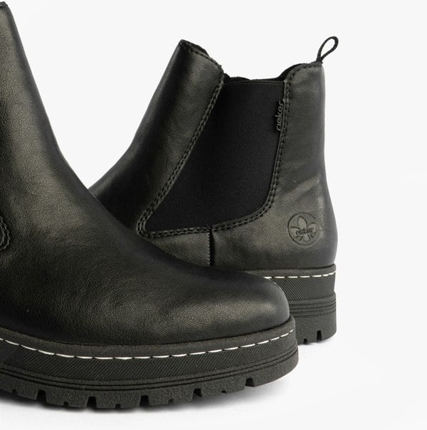 Rieker 73892-00 Womens Boots Black
