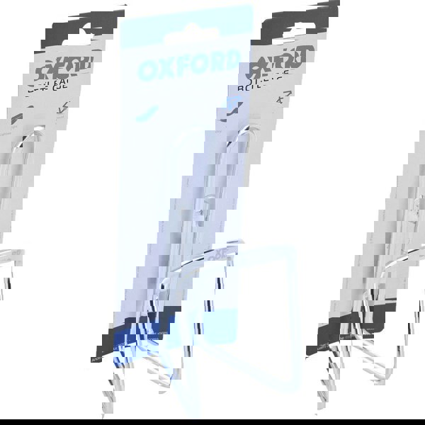 Oxford Bicycle Water Bottle Cage with Handlebar Mounting Bracket Black or Silver 155123129913 5