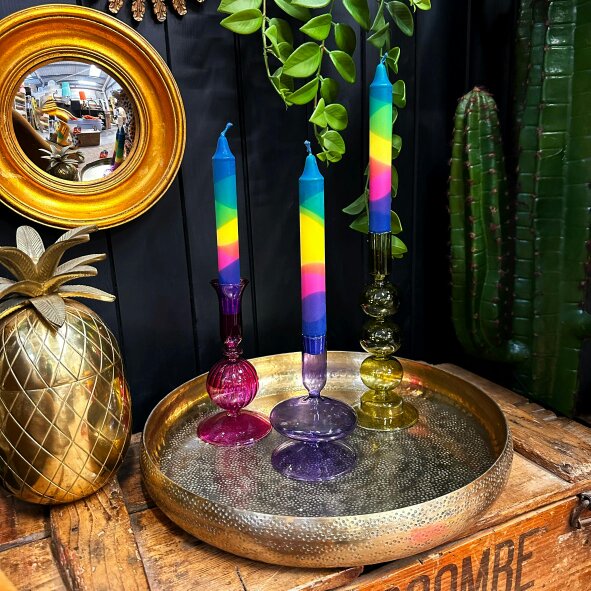 Love Frankie Rainbow Candle