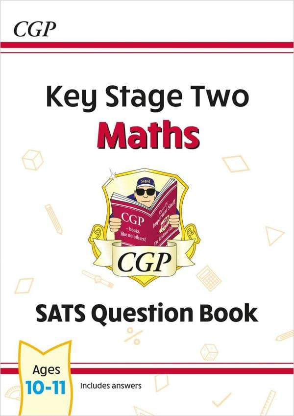 CGP KS2 Year 6 SATS Revision & Question Book Bundle – Ages 10-11 (Maths SATS Revision & Questions, English SATS Revision & Questions)