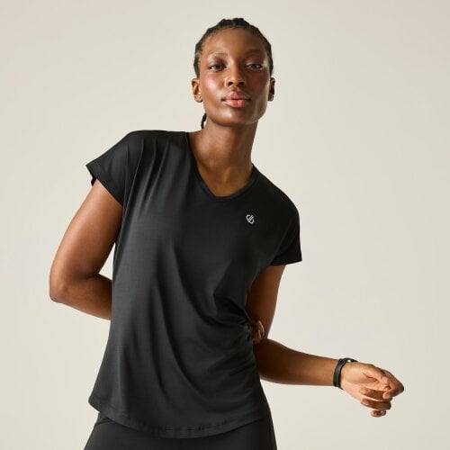 Dare 2B Womens Vigilant Active T-Shirt - Black