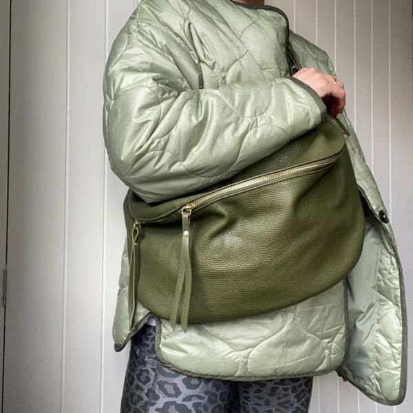 XL Leather BumBag / Sling Bag