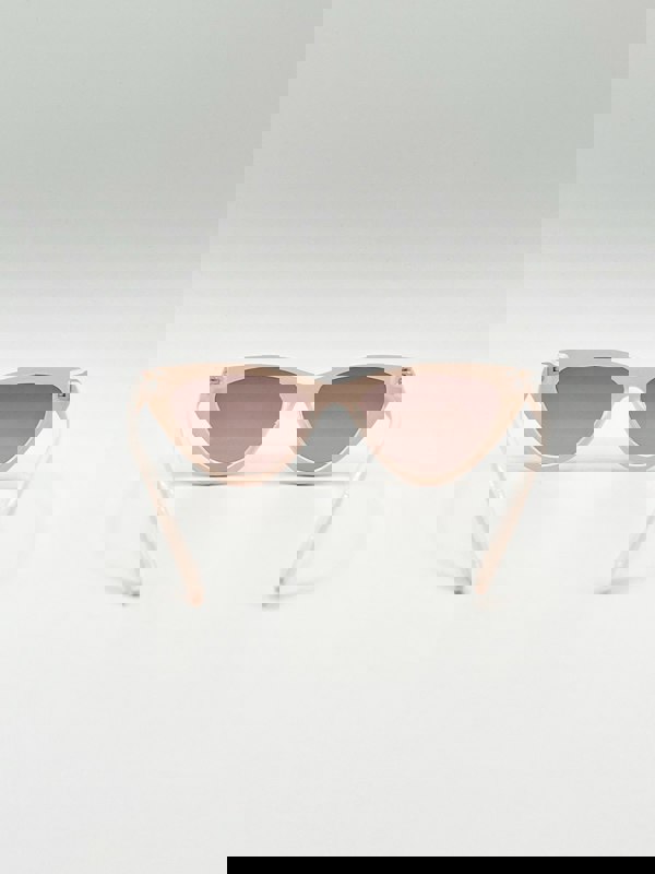 SVNX Light Pink Cateye Sunglasses