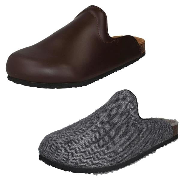 Clarks Mens Clarks Slip On Mule Slippers Fireside Snug