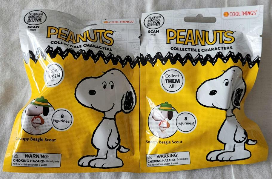 Peanuts/Snoopy Mini Figure Blind Bags x TWO