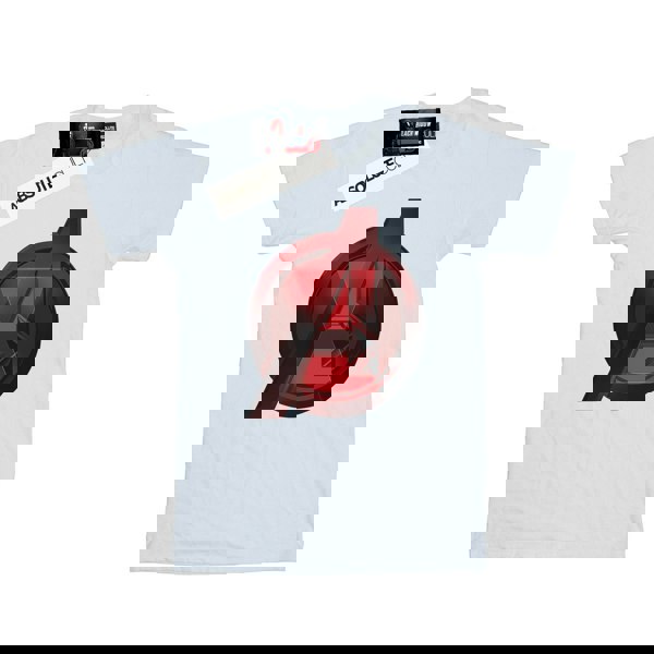 Marvel Mens Black Widow Movie Avengers Logo T-Shirt - White