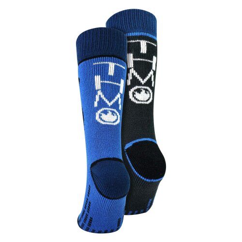 THMO 2 Pairs Mens Thermal Ski Socks Cushioned Warm Winter Snowboarding Long Socks