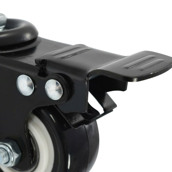 Berkfield 12 pcs Swivel Casters with Brakes 50 mm
