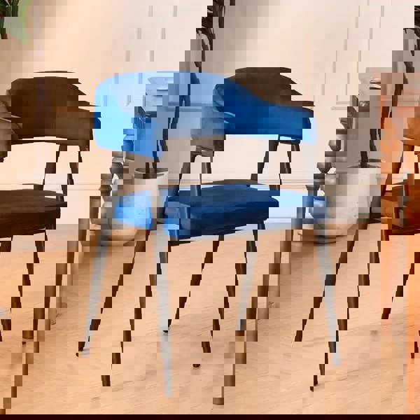 TRL Furniture Haven Dining Chair - Dark Navy (Set of 2)