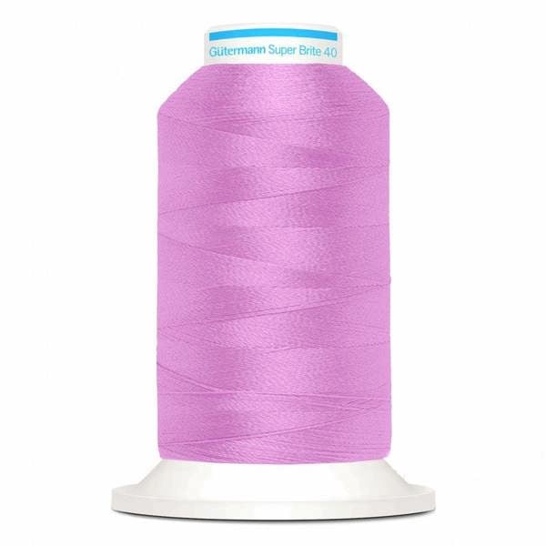 Gutermann Super Brite Polyester 40 Embroidery Thread 1000m Polyester Thread Suitable For Embroidery