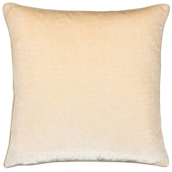 Paoletti Bloomsbury Velvet Cushion Cover - Ivory