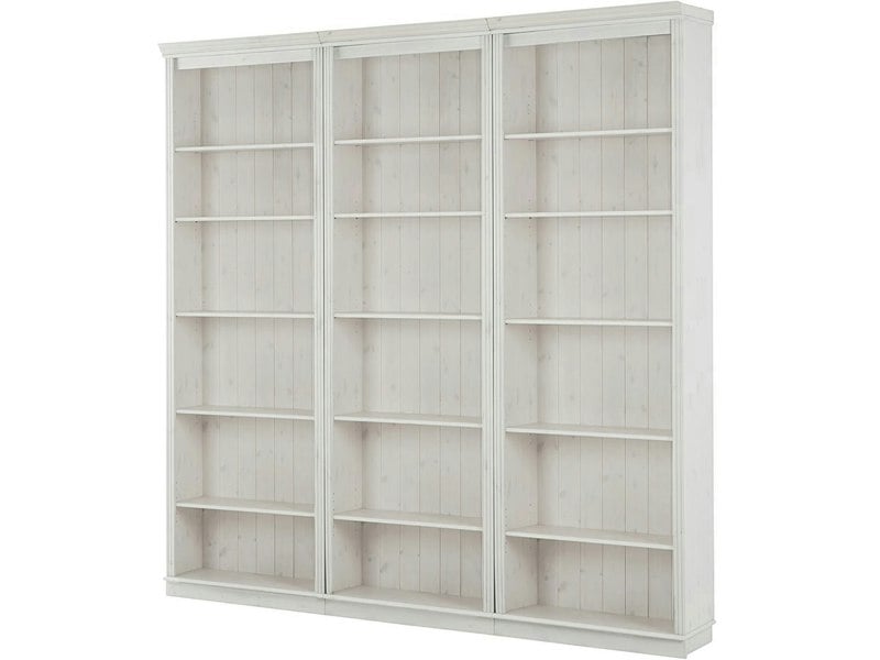 Dorel Home Anita Wall Unit K in White Lacquer