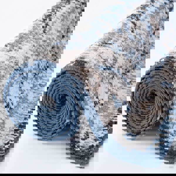 Living Room Rug Moroccan Design In Blue