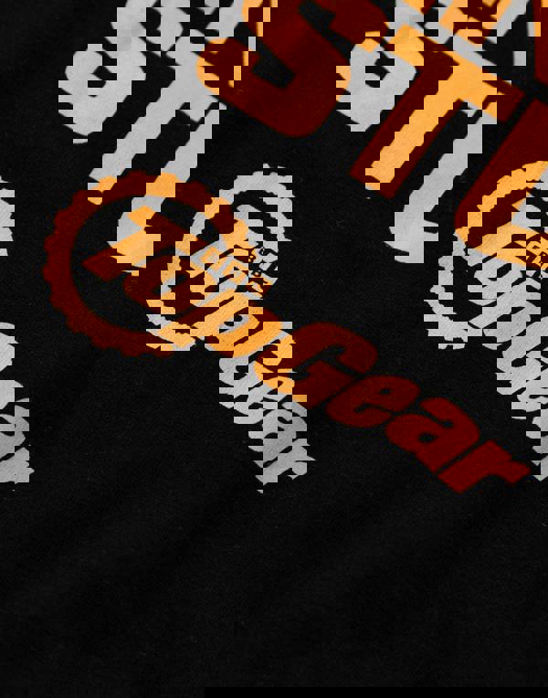 Top Gear Unisex Black Logo Short Sleeved T-Shirt