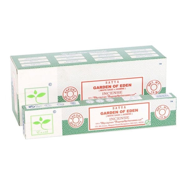 Serano 6 Packs of Garden of Eden Earth Incense by Satya