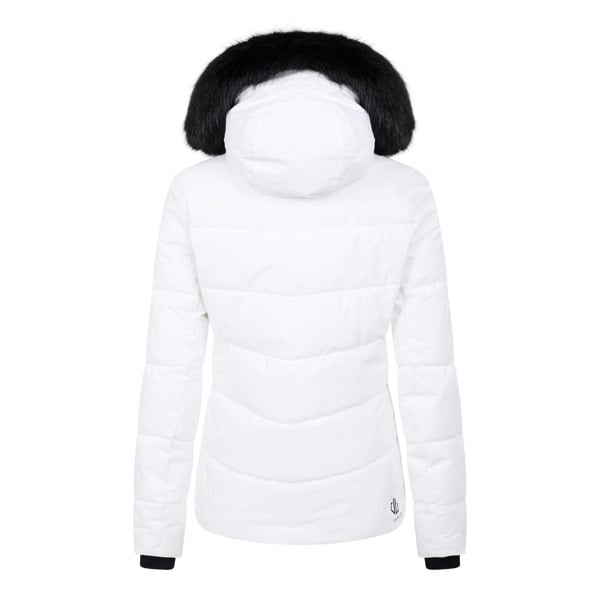 Dare 2B Women's Glamorize V Baffled Ski Jacket - White