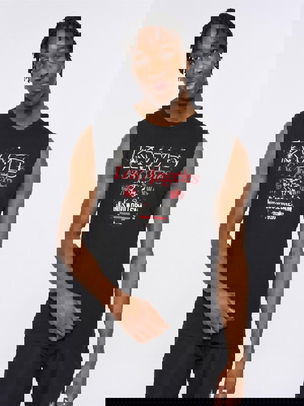 Kings Will Dream Mapped Tank Top - Black