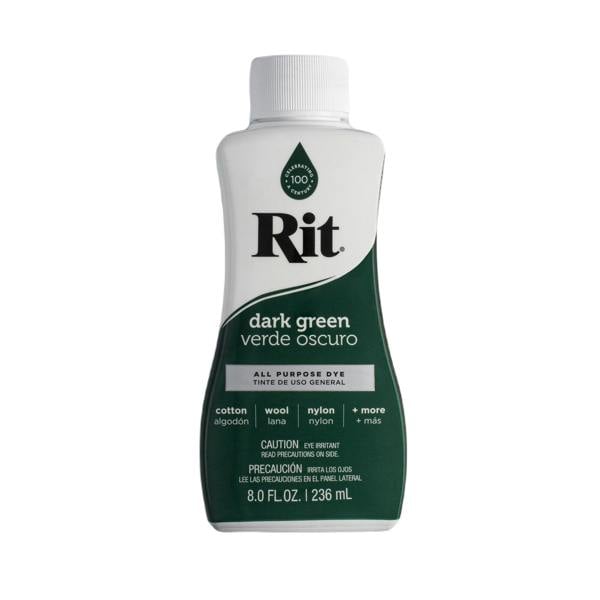 Rit All Purpose Liquid Dye - High Pigment Fabric Colouring Dyes 8oz