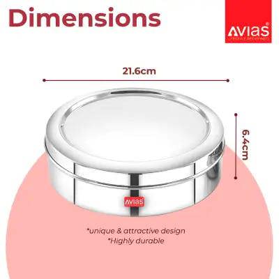Avias SS Utensils - Avias Spice Box Elegant SS (Small)