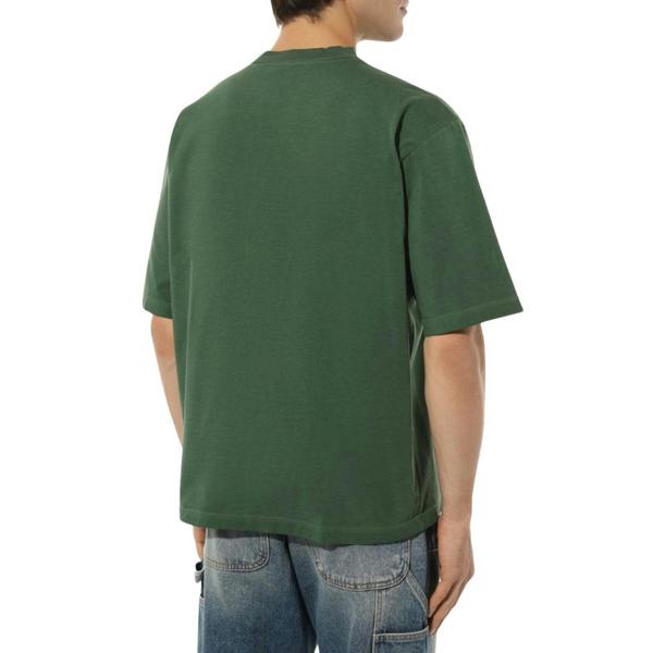 DSQUARED2 Branded Raising Hell Logo Green  T-Shirt XS