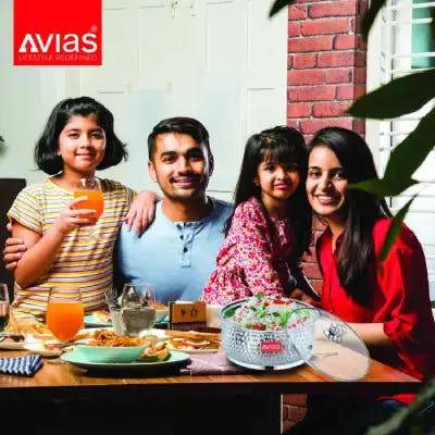 AVIAS INDUS 20G HAMMERED FOOD SERVER MEDIUM