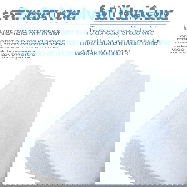 Aidapt Cooling Gel Comfort Memory Foam Contour Pillow with Removable Soft Velvet Cover