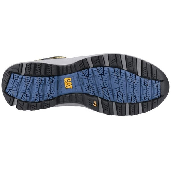 Caterpillar Mens Elmore Safety Trainers - Navy/Grey