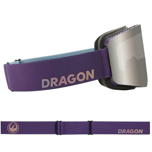 Dragon R1 OTG - Deep Plum with Lumalens Silver Ionized & Lumalens Amber Lens