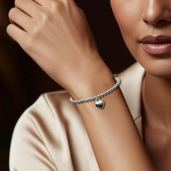 Aye Do Gifts Maid of Honour Heart Bracelet & Thank You Gift Card