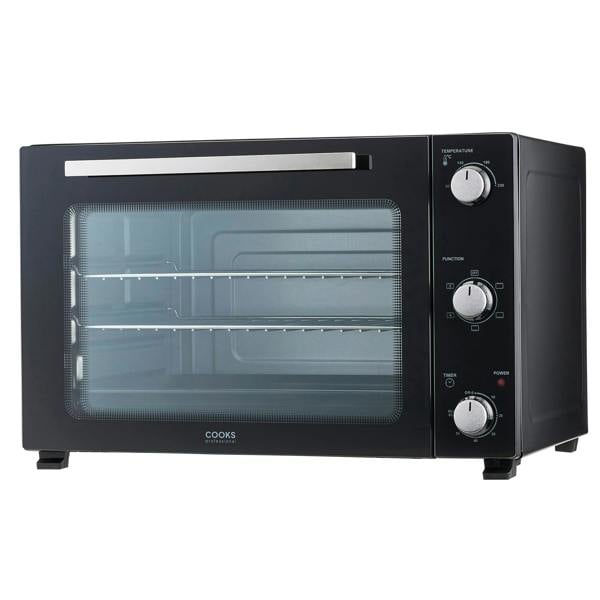 Cooks Professional 60L Mini Oven | Black / Silver