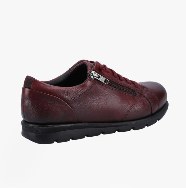 Fleet & Foster POLPERRO Lace Womens Shoes Bordeaux