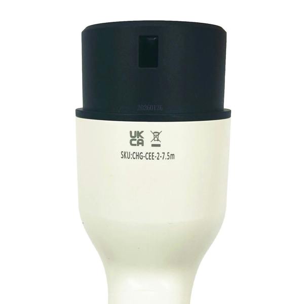 Car-Chargers.com EV Car Charger Type 2 with CEE Socket - 7.5m