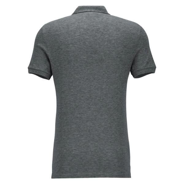 Lacoste Slim Fit Mouse Grey Pique Polo Shirt M